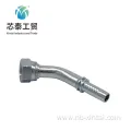 cnc machining SS316L stainless steel hydraulic pipe fittings